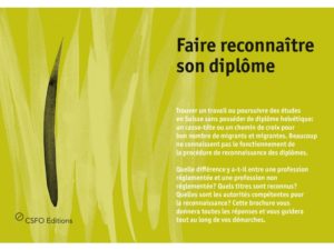 Brochure Faire reconnaître son diplôme - CSFO