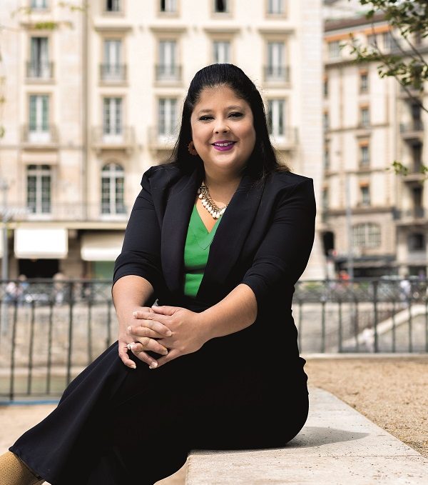 Andrea Velandia, fondatrice du Centre Aurore et usagère de l'Association découvrir.