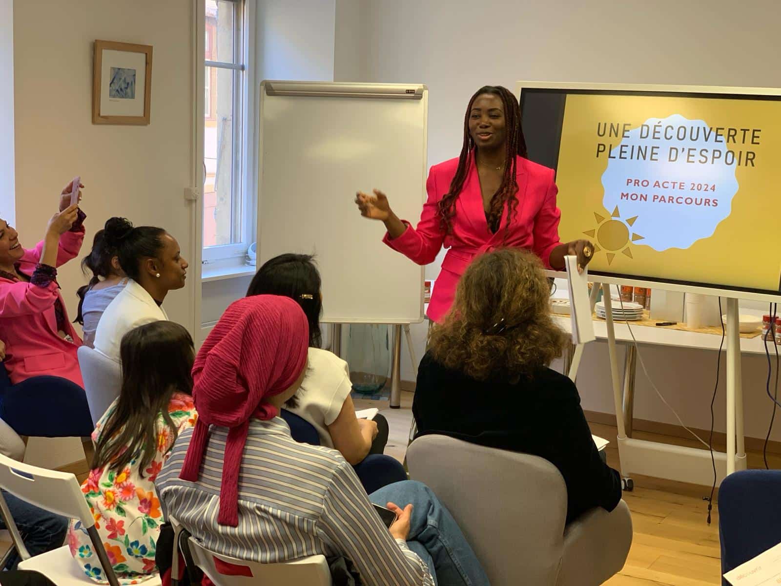 Soirée de clôture du programme ProActe, pour l'insertion professionnelle des femmes migrantes qualifiées en Suisse romande