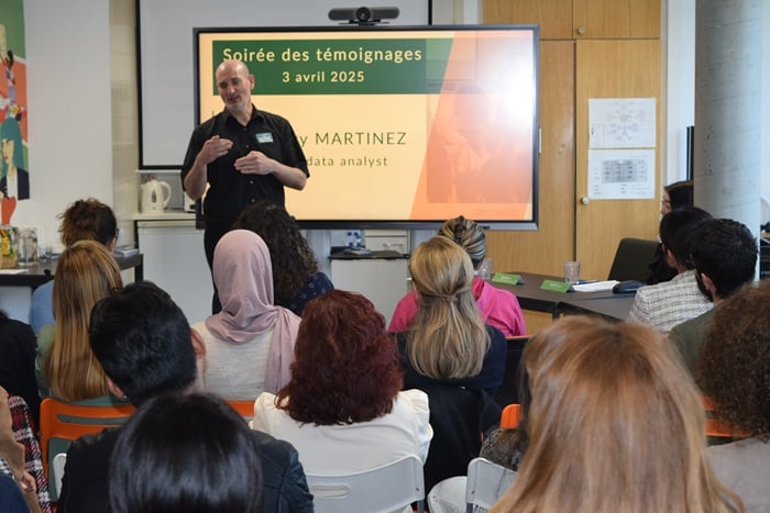 Soirée témoignage de réussite de talents issus de la migration. Association découvrir